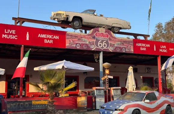 Route 66 Costa de Almeria restos restaurantes sixties