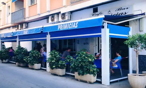 Cafe Bar Primicias Costa de Almeria resto restaurante street