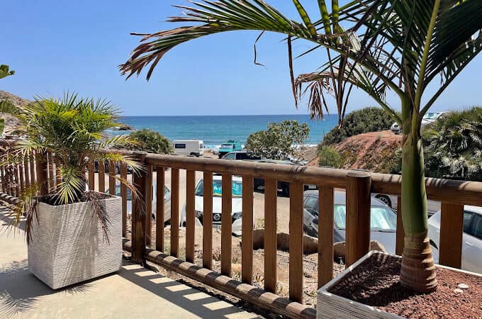 Chiringuito manaca beach mojacar costa de almeria restos restaurants restaurantes ocean