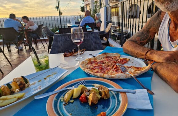 El rincon del zahorí mojacar costa de almeria–restos restaurants restaurantes pizza