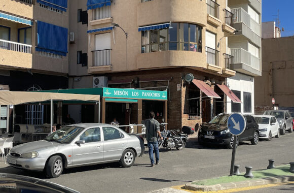 Los Panachos Costa de Almeria resto restaurante Aguilas street