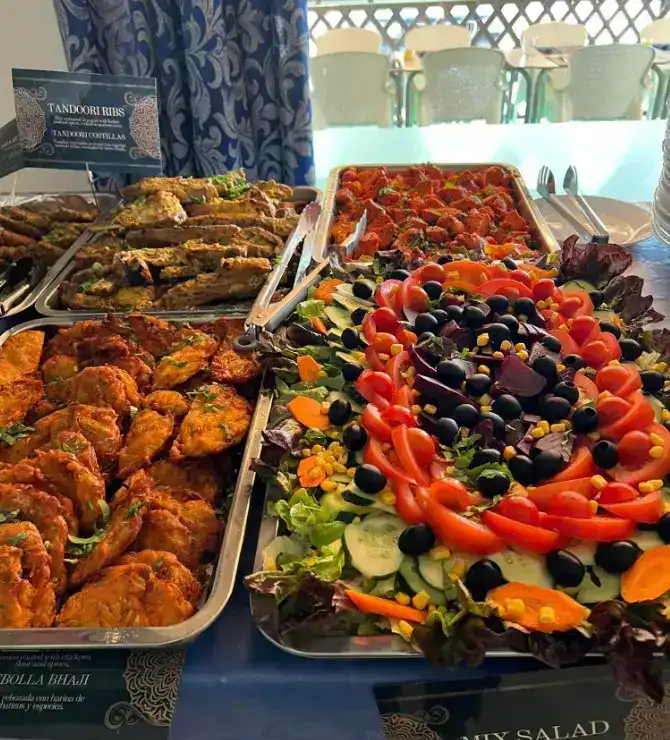 Curry Hut buffet 1