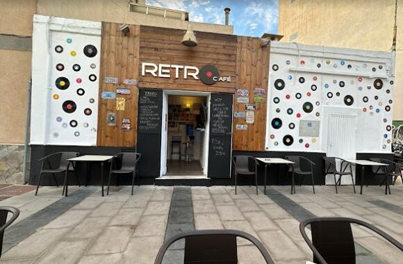 Retro bar cafe