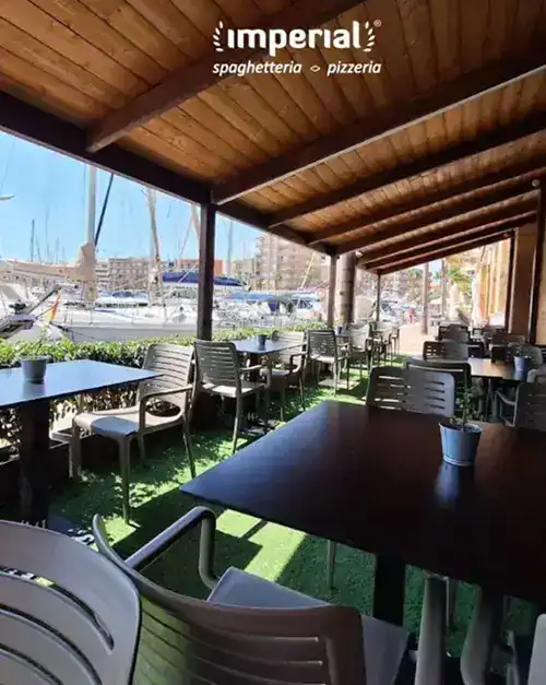 Pizzeria Imperial Puerta de Mazarron restos restaurants restaurante Costa de Almeria terraza