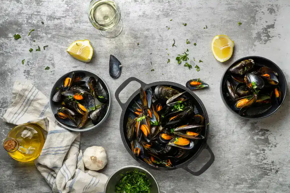 Septembre Moules Septiembre Mejillones