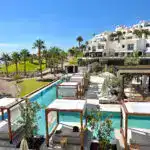 LaCala Beach bar Mojacar Costa de Almeria Restaurantes restos restaurant vue mare sea