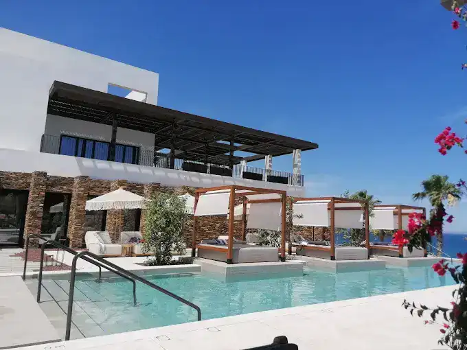 LaCala Beach bar Mojacar Costa de Almeria Restaurantes restos restaurant vue mare