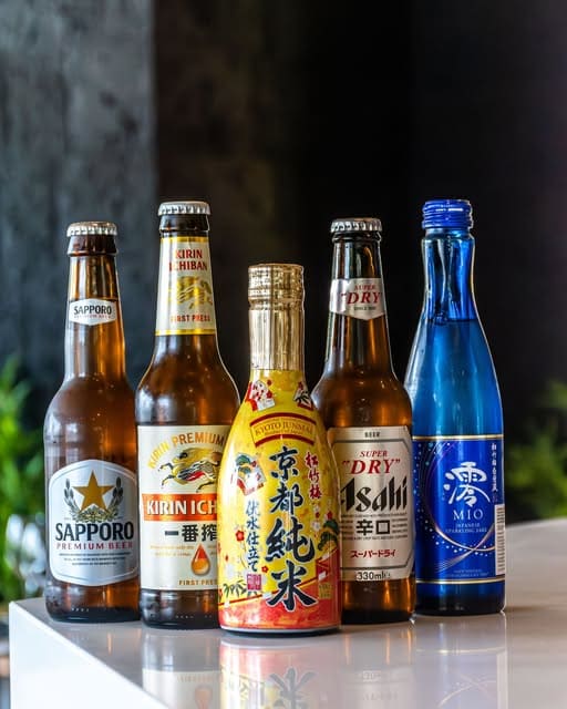 Aisushi Almeria beers cervezas japon