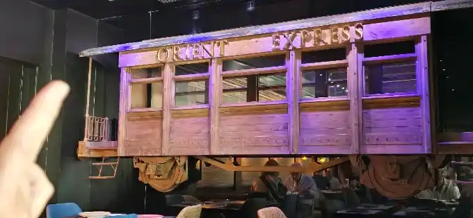 Orient Express Almeria restos restaurantes trein