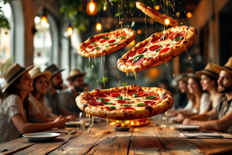 Pizzas folies