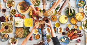 Plats table traiteur
