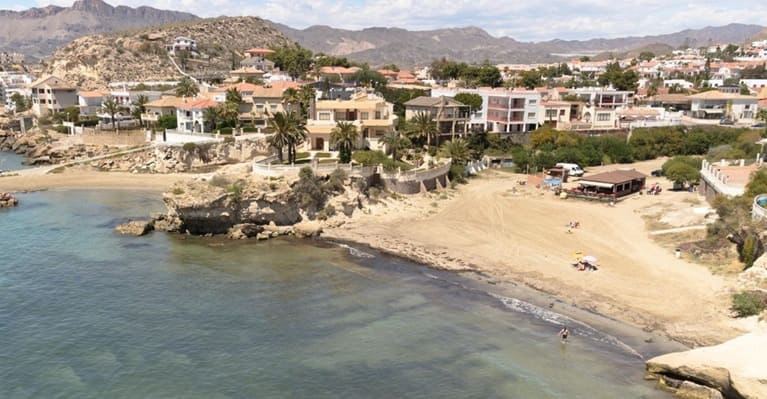 Tranquila Costa San Juan de Los Terreros Costa de Almeria Resto restaurante bar playa beach