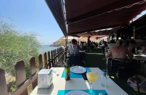 chiringuito Los Cocedores guilas Costa Calida Restos restaurantes terraza