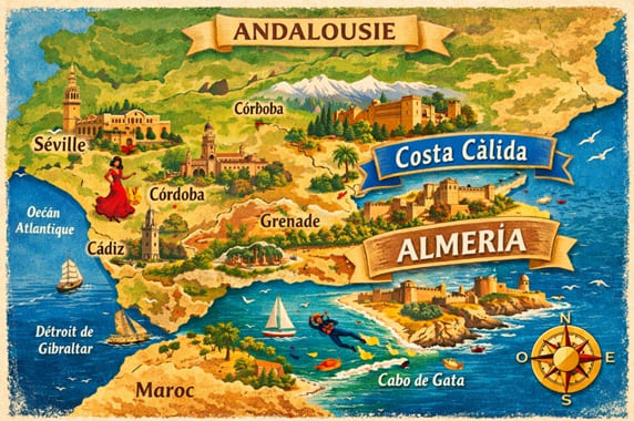 Costa Calida y Almeria Andalucia