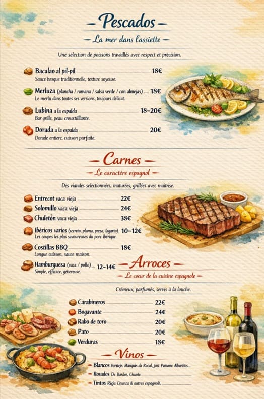 Lucero Menu 2