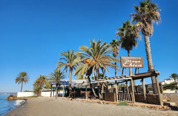 PlayaChica La Manga Mar Menor Cartagena Almeria restos restaurantes beach