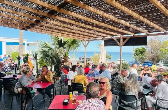 Samsara beach club Mojacar Costa de Almeria Restos restaurantes terraza