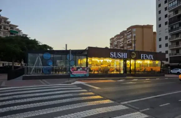 Sushi Fenix Aguilas Murcia resto restaurante street