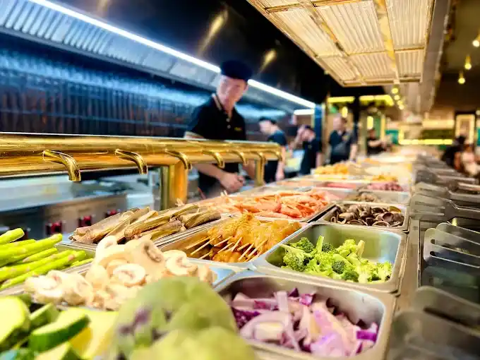 Dididaodao Valencia Sudeste de Espana restaurante restos buffet platos