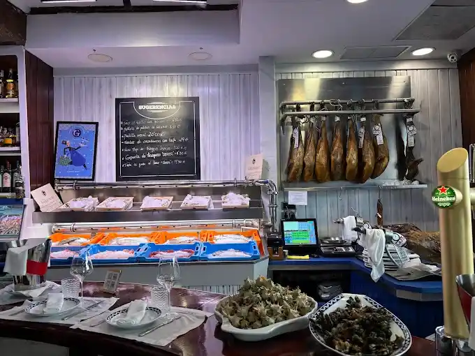 Marisqueria Civera Valencia Sudeste de Espana restaurante restos fresh
