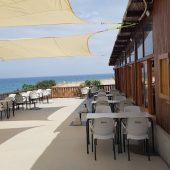 Chiringuito manaca beach mojacar costa de almeria restos restaurants restaurantes terraza