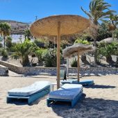 Titos tito’s beachbar mojacar costa de almeria restos restaurants restaurantes transats