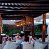 Pizzeria playa imperial mojacar costa de almeria–restos restaurants restaurantes terraza
